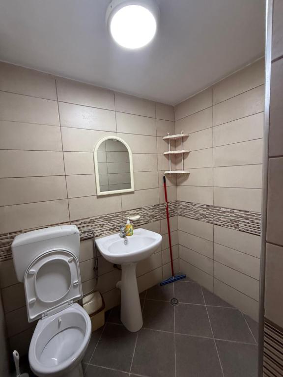 Koupelna v ubytování GuestHouse NOVI