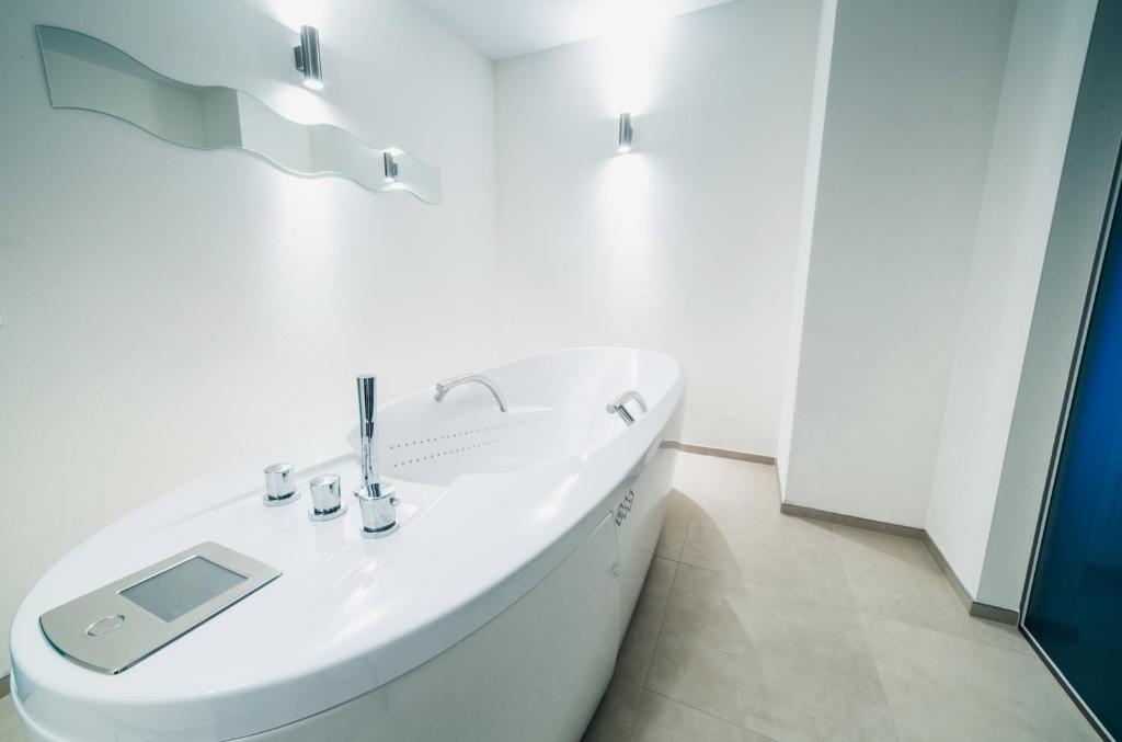 Kúpeľňa v ubytovaní Wellness Hotel Panorama