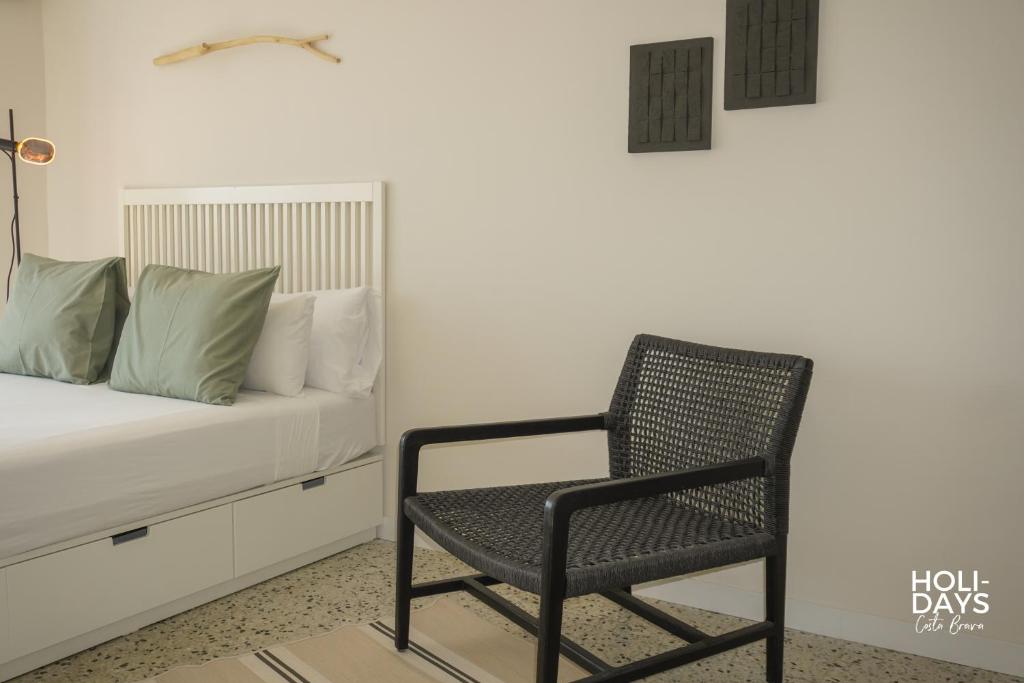 Postel nebo postele na pokoji v ubytování Holidays P14 Sea View