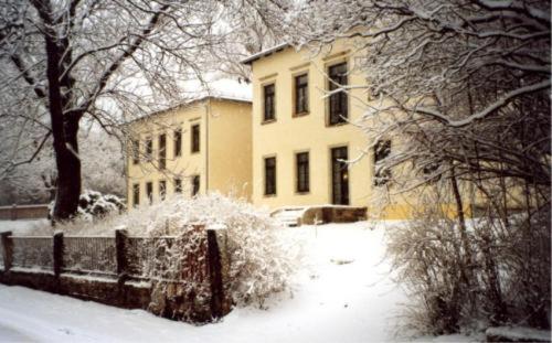 Gästehaus Villa Seraphinum v zimě