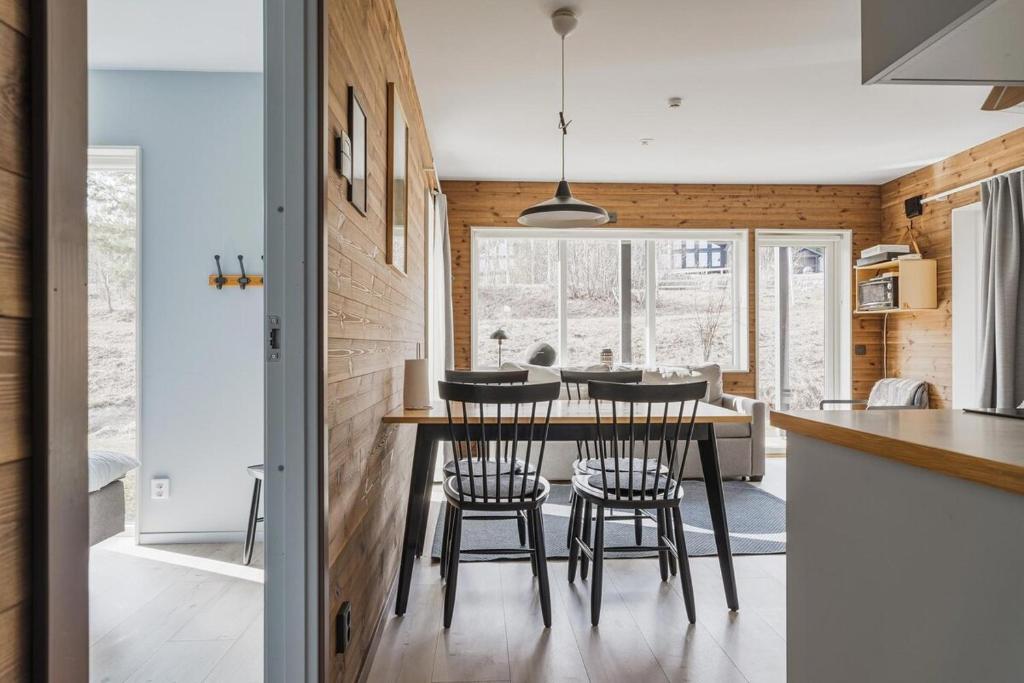 Zona de estar de Nice apartment in Järvsö by the slopes