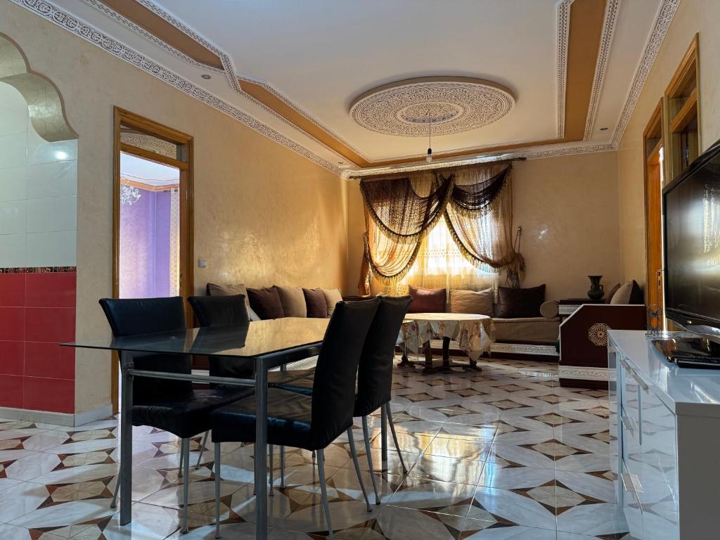 Posezení v ubytování Appartements dior al hoceima