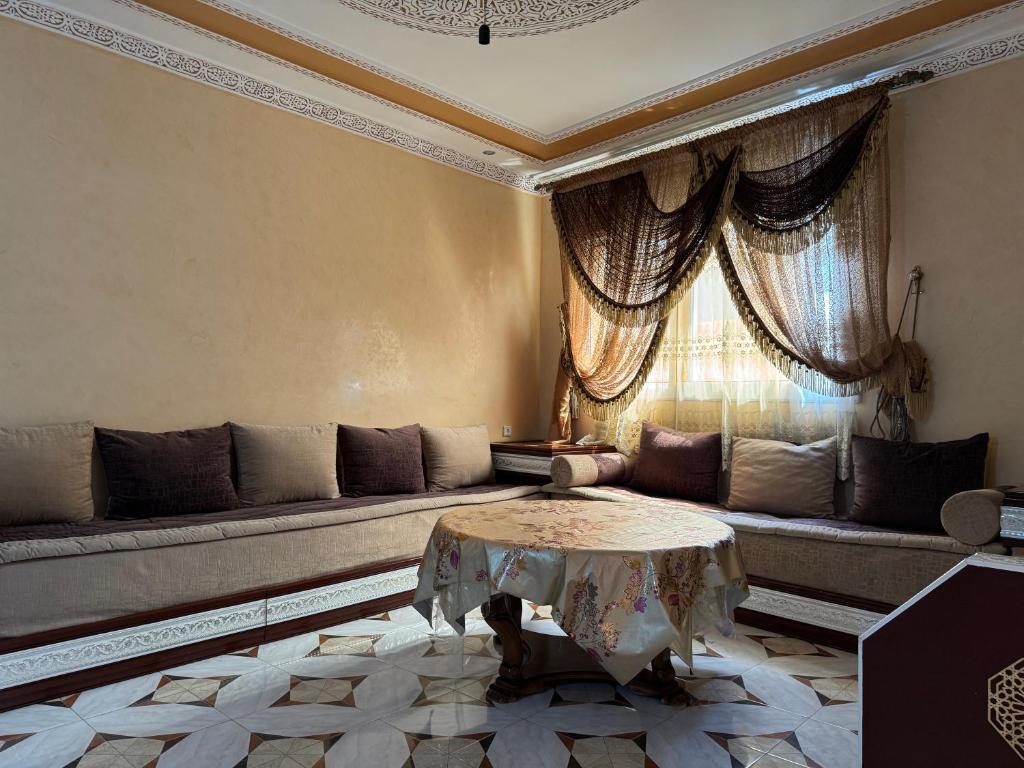 Posezení v ubytování Appartements dior al hoceima