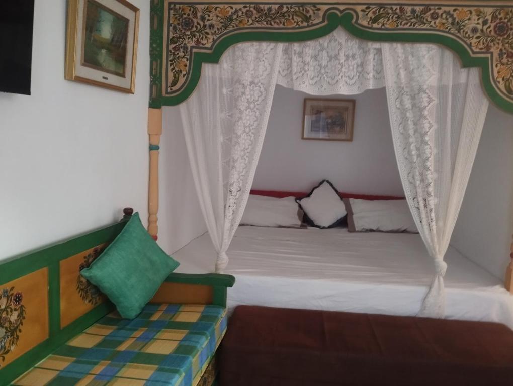 Maison Albatros客房内的一张或多张床位