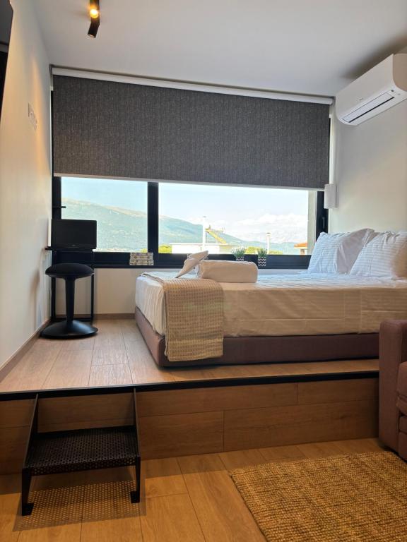 Postel nebo postele na pokoji v ubytování NôM