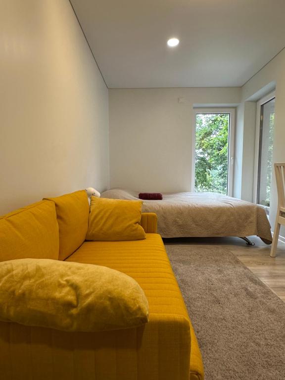 Posezení v ubytování Studijos tipo apartamentai