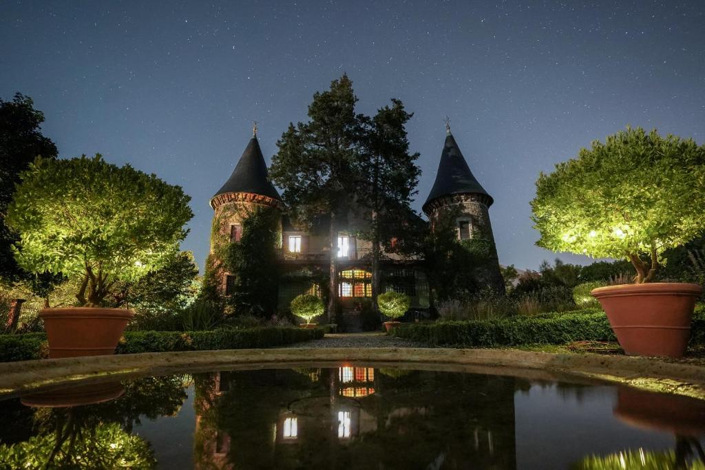 Zahrada ubytování Chateau De Picomtal