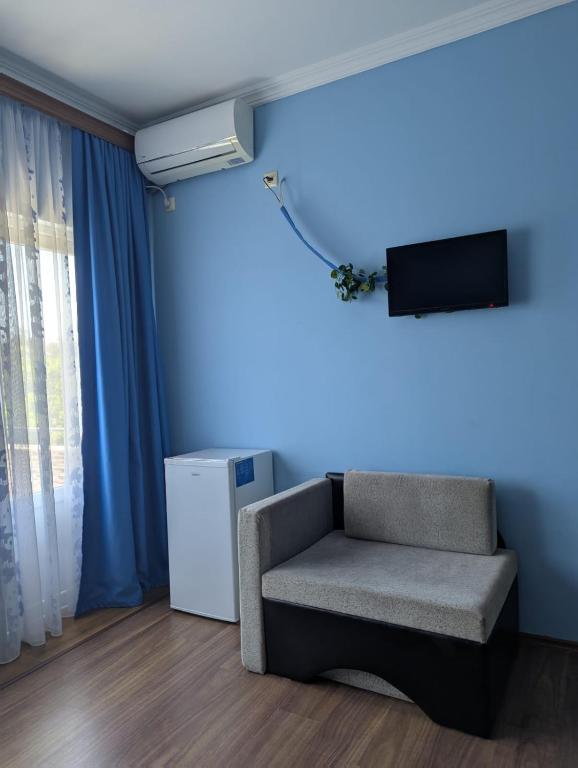 TV a/nebo společenská místnost v ubytování Shekvetili+