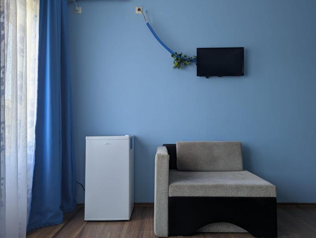 TV a/nebo společenská místnost v ubytování Shekvetili+