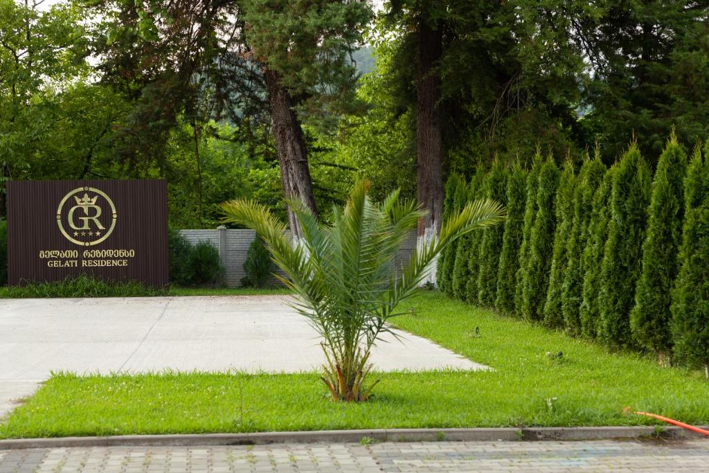 Zahrada ubytování Gelati Residence