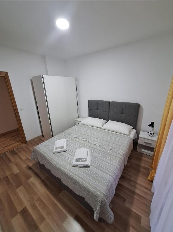 Postel nebo postele na pokoji v ubytování KaLaLe Deluxe - Makarska