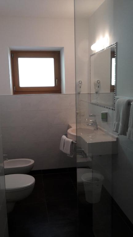 Koupelna v ubytování Aktiv Hotel Schönwald