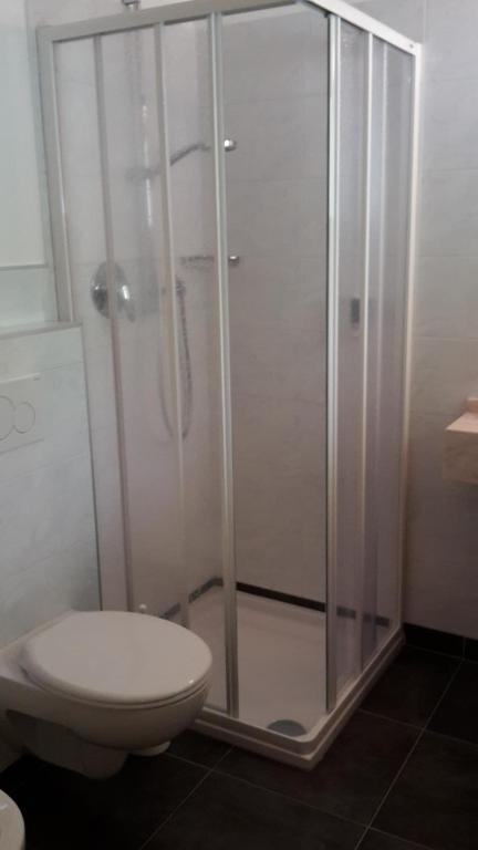 Koupelna v ubytování Aktiv Hotel Schönwald