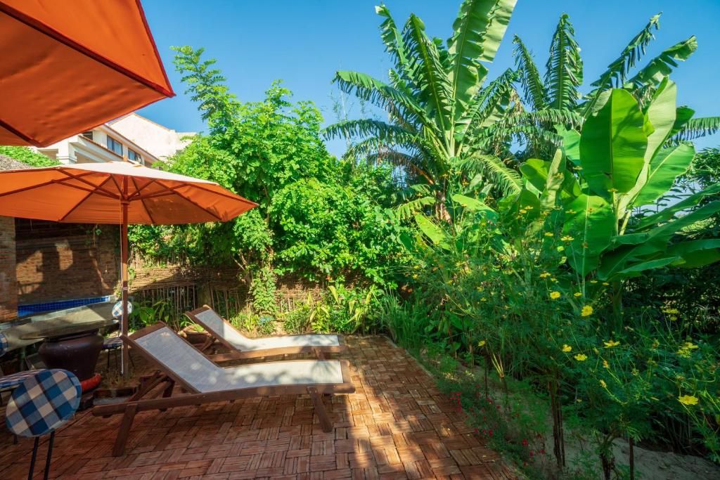 Zahrada ubytování Calm House Hotel Hoi An 1