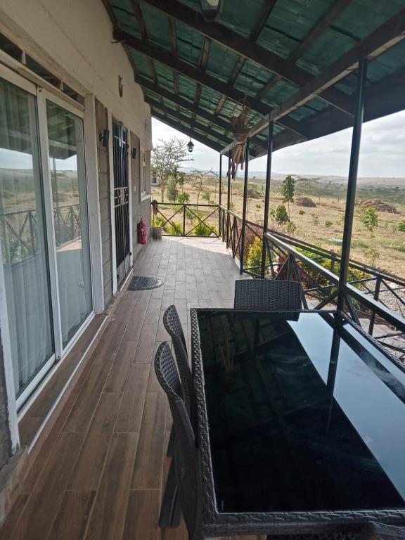 Balkón nebo terasa v ubytování Rockview Cabins - Kajiado