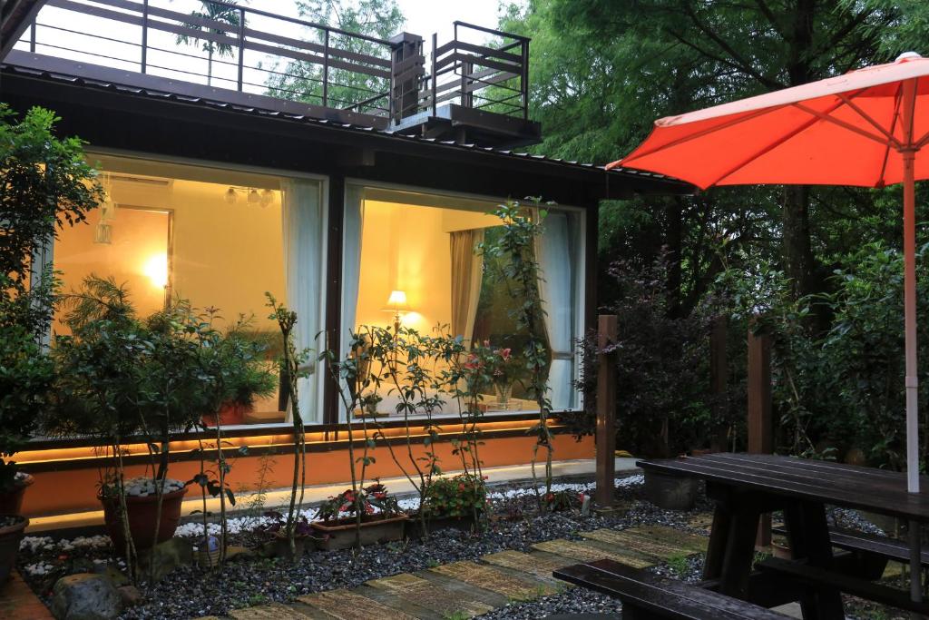 Zahrada ubytování Zhen Shan Zhuang B&B