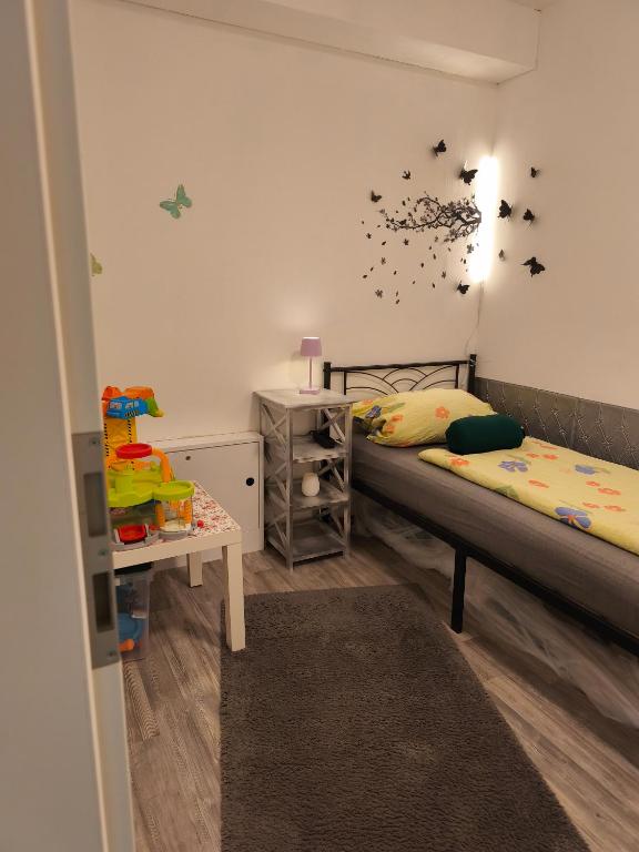 Postel nebo postele na pokoji v ubytování Apart Bellagast