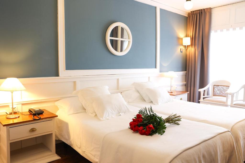 Postel nebo postele na pokoji v ubytování Hotel Vostra Llar
