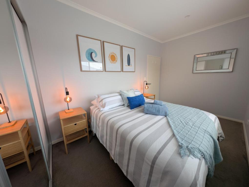 Postel nebo postele na pokoji v ubytování Dimondz Stayz Bremer Bay - Coastal Villa