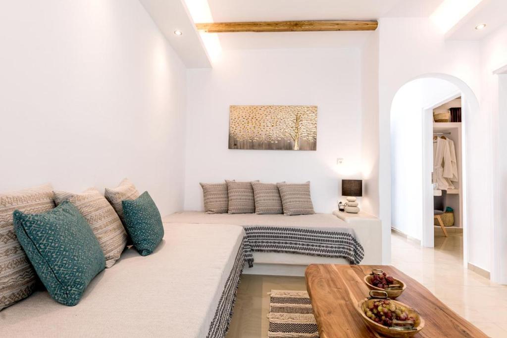 Posezení v ubytování Naxos Grand Hotel
