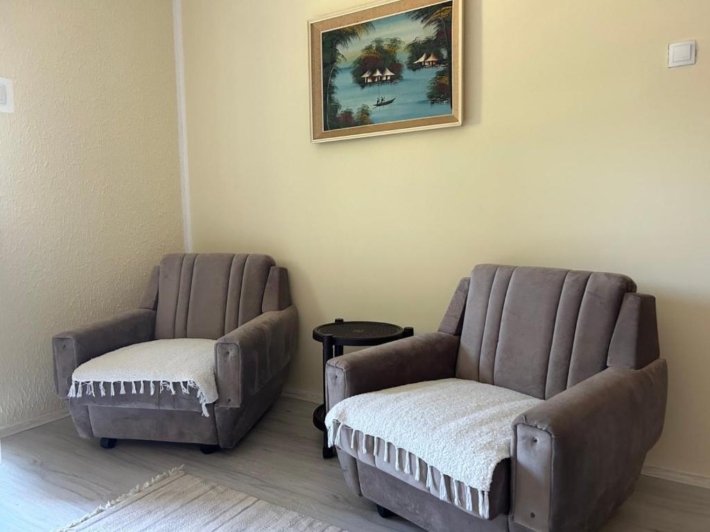 Posezení v ubytování Guest House Vila Aleksa