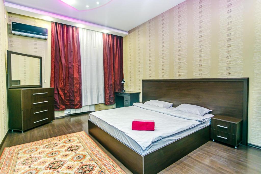 Postel nebo postele na pokoji v ubytování MOREX Apartment