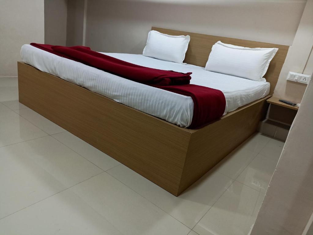 Postel nebo postele na pokoji v ubytování KK Guest House