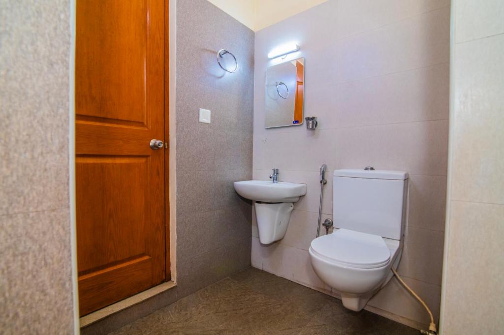 Koupelna v ubytování Hotel Shams Inn
