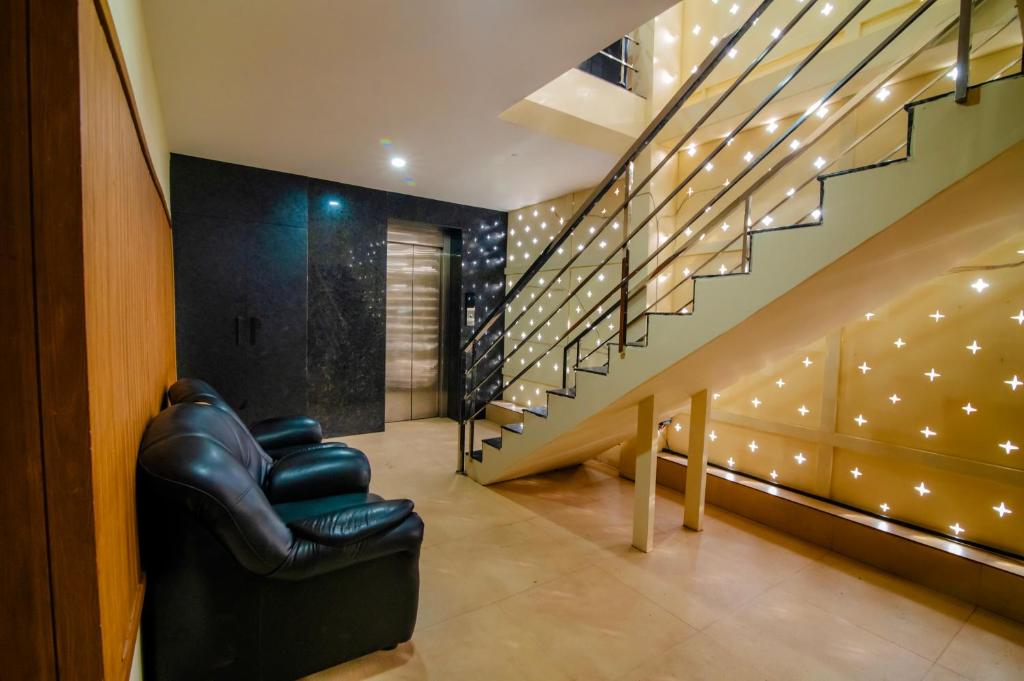 Posezení v ubytování Hotel Shams Inn