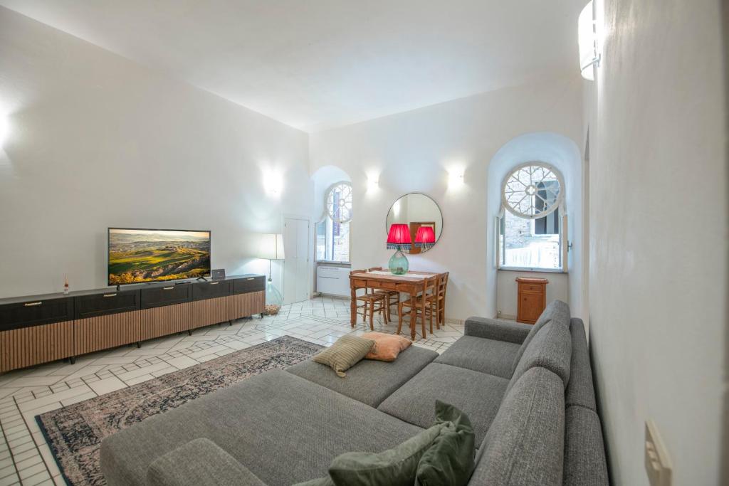 Posezení v ubytování Guarnacci apartment