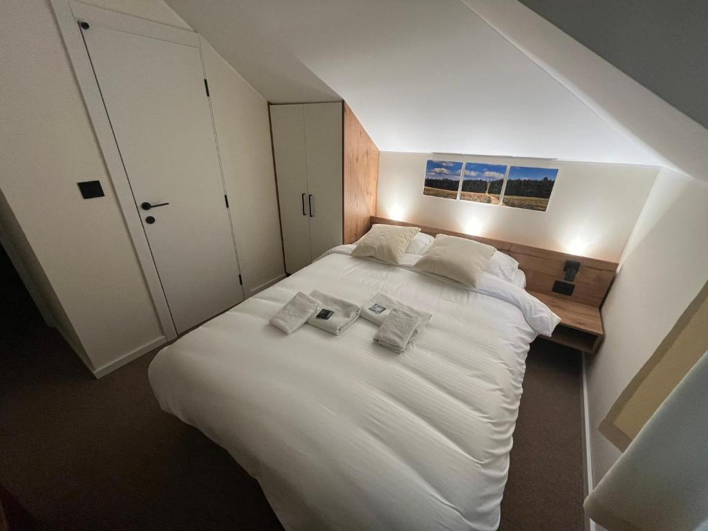 Postel nebo postele na pokoji v ubytování Motel Lepo Mesto