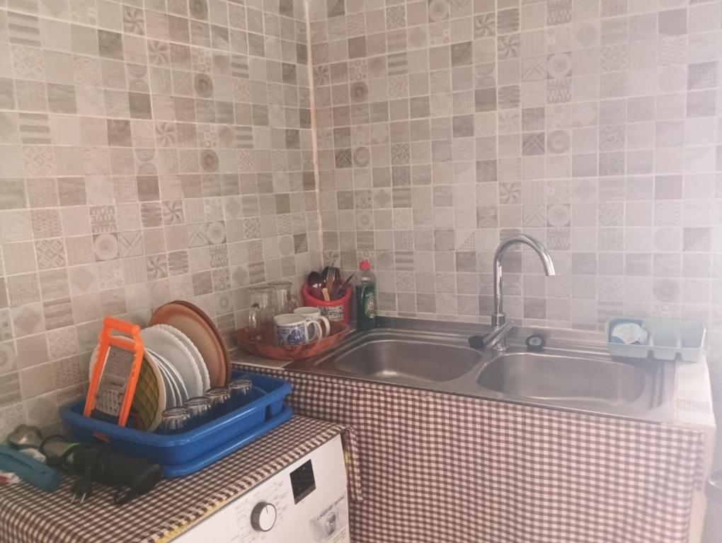 Kuchyňa alebo kuchynka v ubytovaní La casita 1