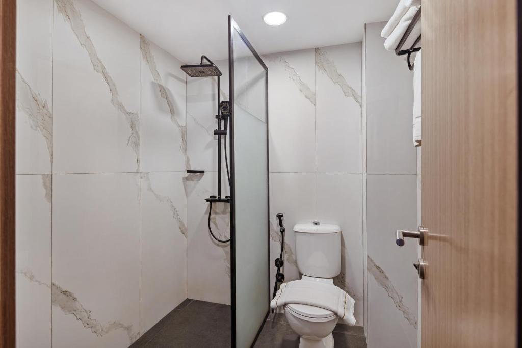 Koupelna v ubytování Regency Inn