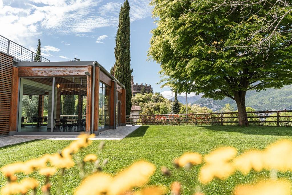 Zahrada ubytování Resort Drena