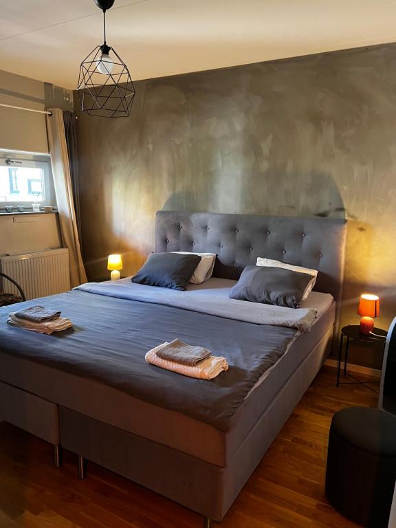 Postel nebo postele na pokoji v ubytování Comfortable room in Stockholm - Close to central Stockholm