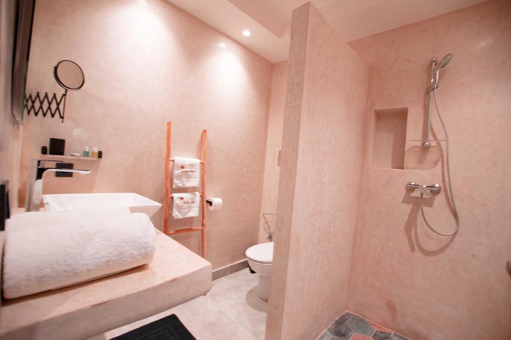 Koupelna v ubytování Riad La Petite Majorelle