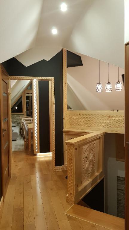 Posteľ alebo postele v izbe v ubytovaní Apartamenty Toporowa Cyrhla