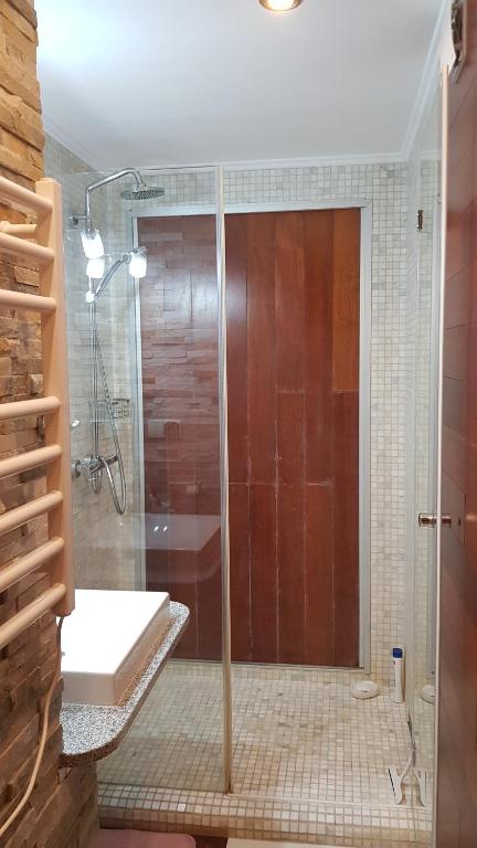 Kúpeľňa v ubytovaní Apartamenty Toporowa Cyrhla