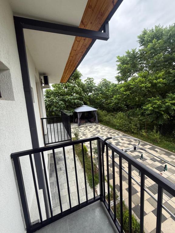 Balkón nebo terasa v ubytování Hotel Barbare