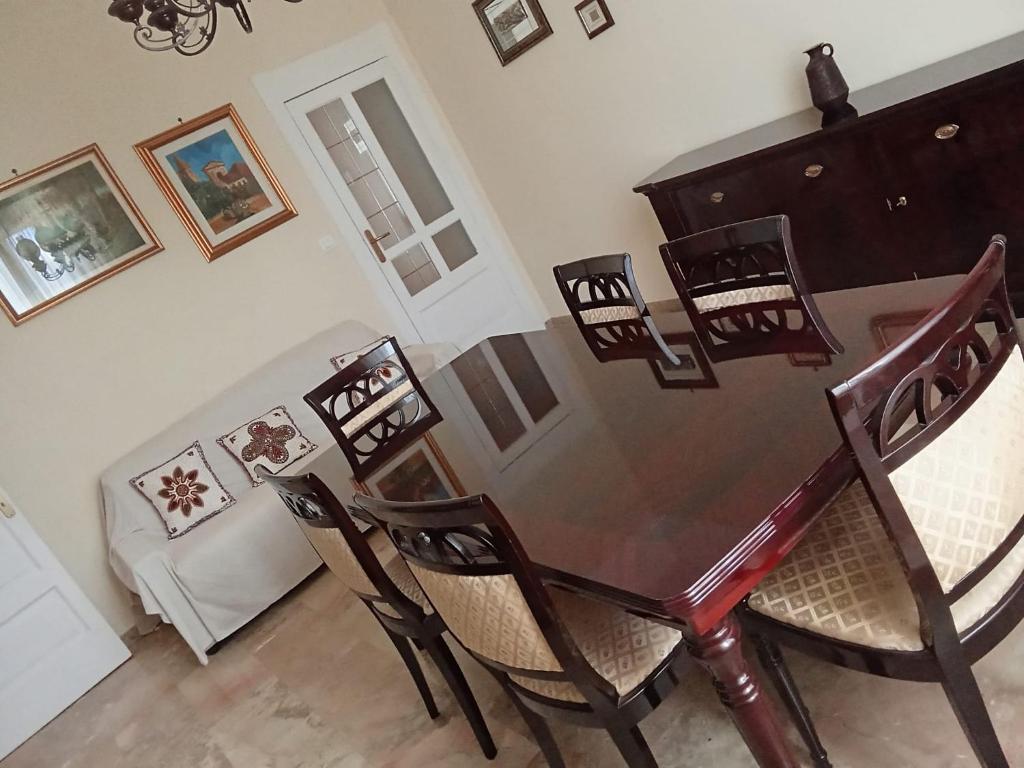 Posezení v ubytování Sweet Apartament