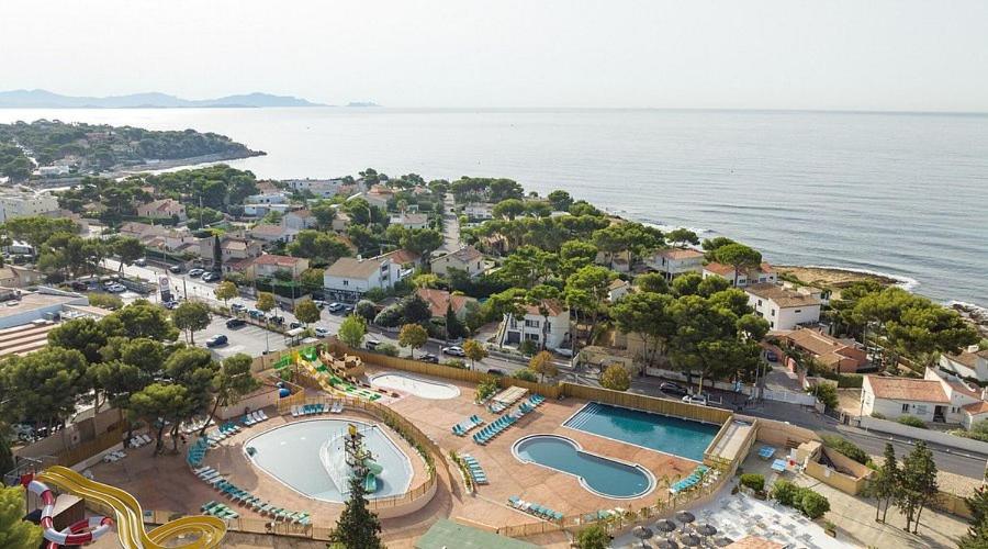 Πισίνα στο ή κοντά στο Mobilhome, Carry-Le-Rouet, Bord de mer, Camping Lou Solei, Proche de Marseille Réservation du DIMANCHE au DIMANCHE