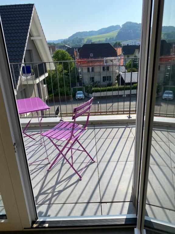 Nespecifikovaný výhled na hory nebo výhled na hory při pohledu z apartmánu
