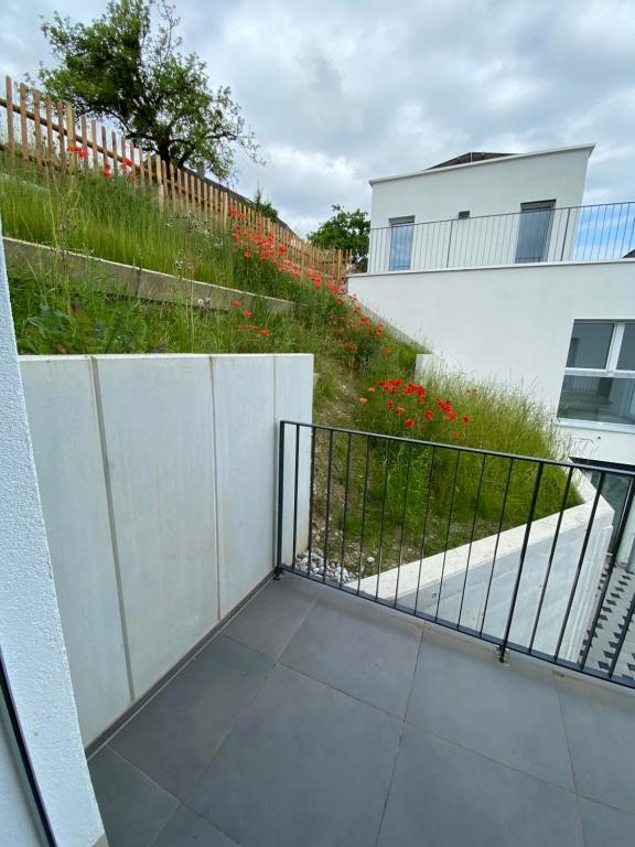 Balkón nebo terasa v ubytování Upper Floor
