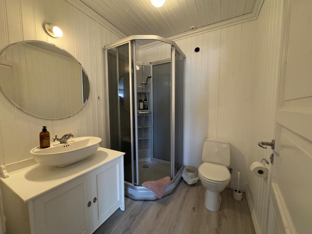 Un baño de Steinhúsið