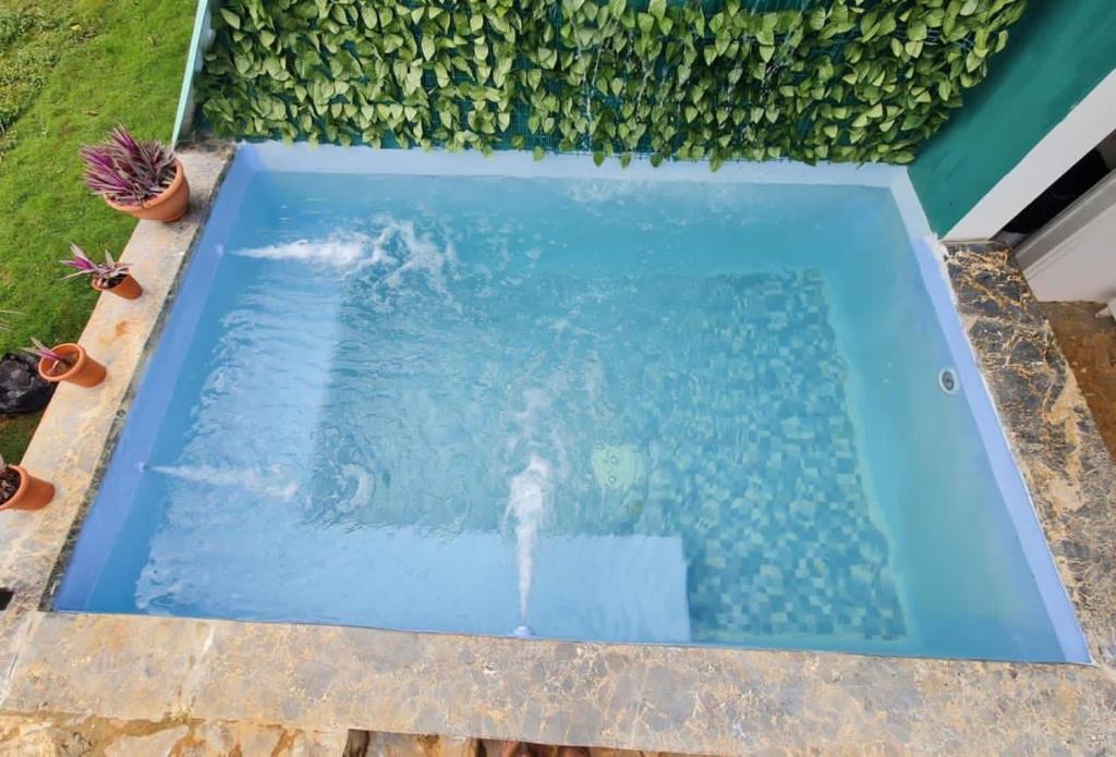 The swimming pool at or close to Dreamvilles Ecovillage Las Galeras