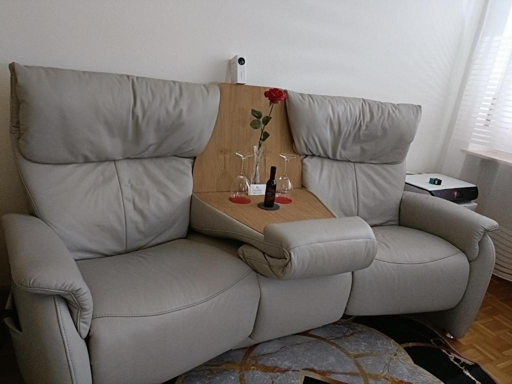 Un lugar para sentarse en Freude Unterkunft Basel