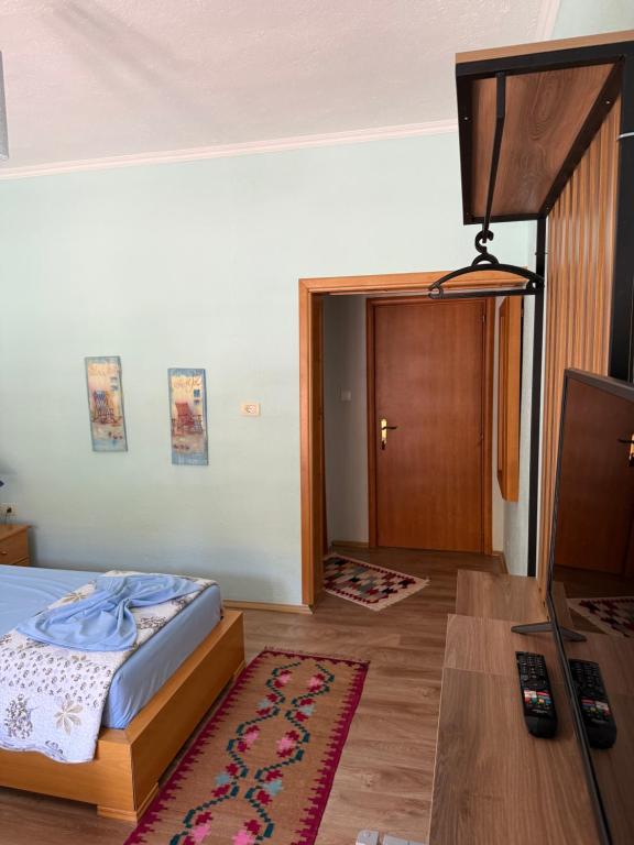 Giường trong phòng chung tại Guest House Lin