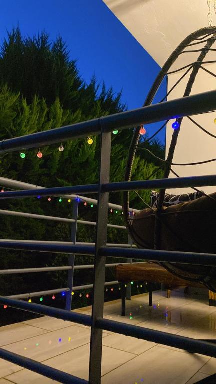 Balkón nebo terasa v ubytování Villa Kampou