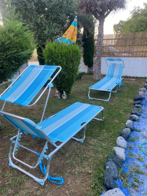 Zahrada ubytování Villa Kampou