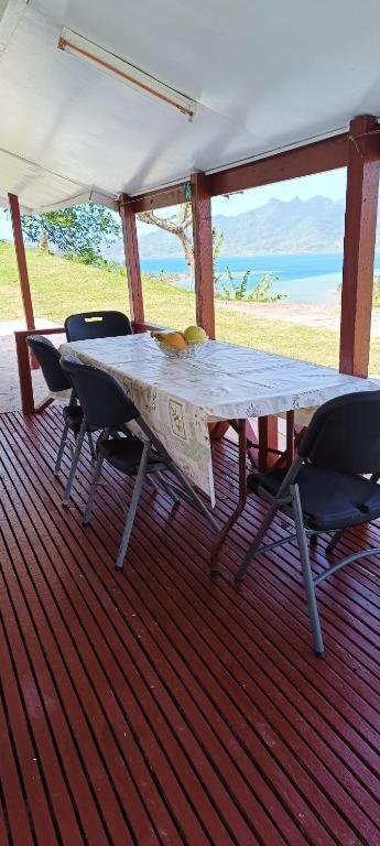 Bungalow Belle Vue - photo 2 - Huahine, Polynésie
